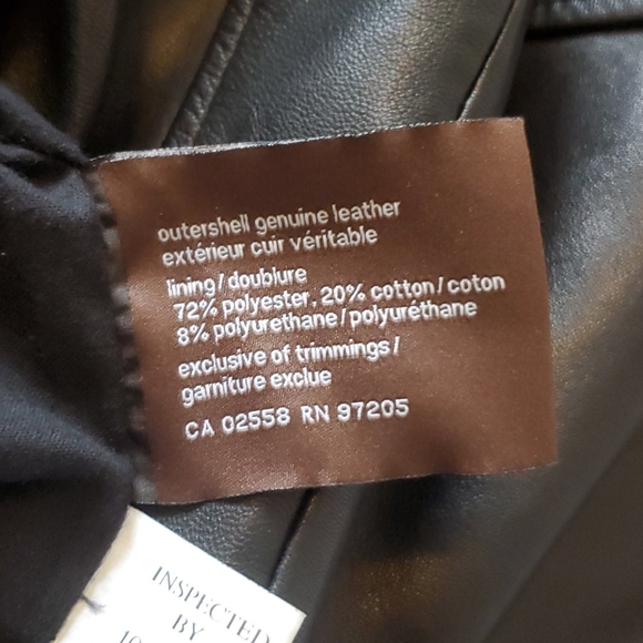 Danier Leather Reversible Jacket - Picture 7 of 8
